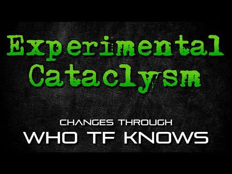 YouTube thumbnail for Experimental Cataclysm - Some Changes of Late