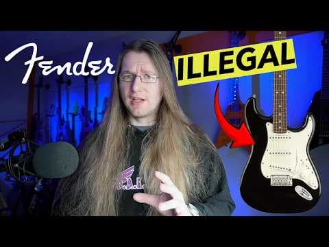 YouTube thumbnail for [KDH] HUGE Fender lawsuit news