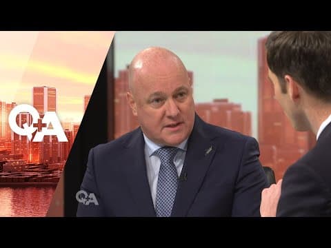 YouTube thumbnail for Chris Luxon on Q+A today