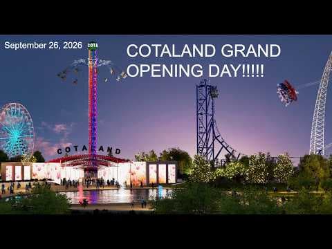 YouTube thumbnail for I Went To COTALAND'S GRAND OPENING! || COTALAND Opening Weekend Vlog