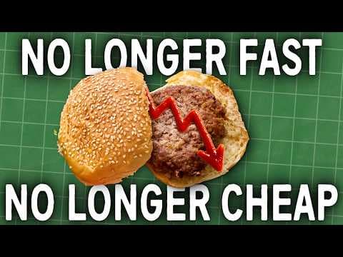YouTube thumbnail for The McRecession - Has Fast Food Cooked Itself?