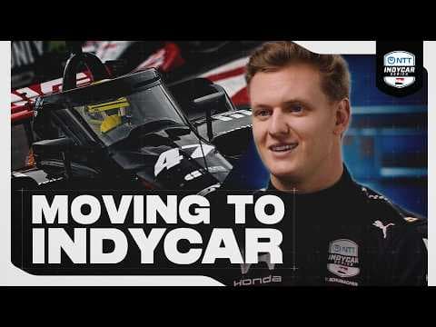 YouTube thumbnail for Mick Schumacher on Chasing INDYCAR Success