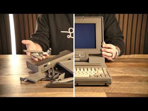 YouTube thumbnail for Restoration or Resurrection? Re-creating a rare 80's laptop from the ground up