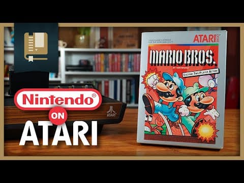 YouTube thumbnail for When Nintendo Games Were on Atari