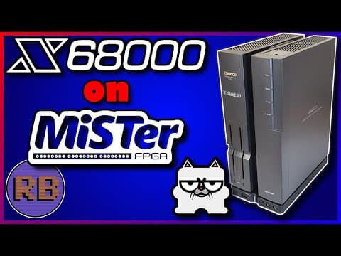 YouTube thumbnail for X68000 on MiSTer FPGA – What's new in the latest core? (Spring 2022)