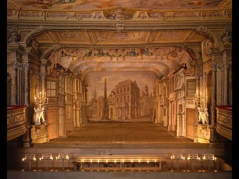 YouTube thumbnail for Český Krumlov theater, the best preserved baroque theater in the world. [Czech audio, English subtitles available]