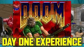 YouTube thumbnail for What Playing Doom on Day One Actually Felt Like (From 1993)