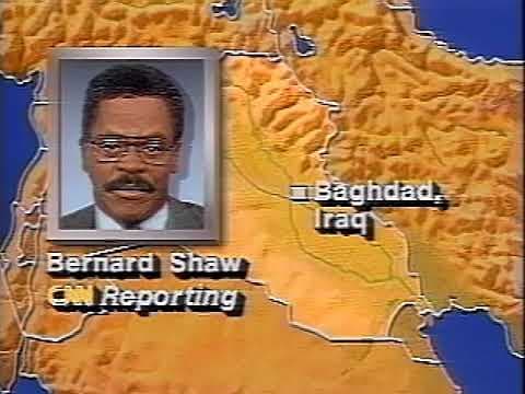YouTube thumbnail for Behind the scenes at CNN HQ in Atlanta on first day of Gulf War, 1991