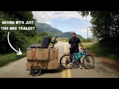 YouTube thumbnail for Moving my house by bike