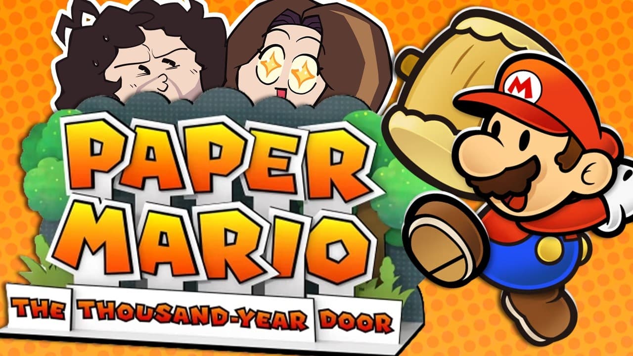 YouTube thumbnail for Paper Mario: The Thousand Year Door | Game Grumps [FULL PLAYTHROUGH]