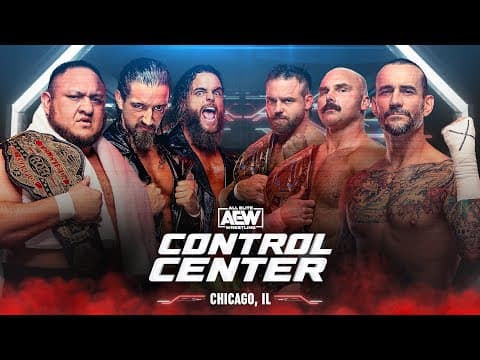 YouTube thumbnail for CM Punk is Back & Saturday Night's Alright for Fighting | AEW Control Center: Chicago, 6/17/23