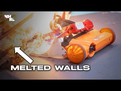 YouTube thumbnail for The Most Destructive NHRL Robot Fights Ever