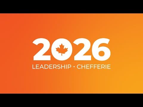 YouTube thumbnail for NDP Leadership debate 2026