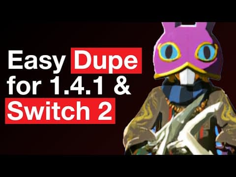 YouTube thumbnail for Insanely Easy Item Dupe for Switch 2 & 1.4.1 [Suishi on YT]