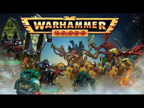 YouTube thumbnail for 'Last Light of the Shrine. Tyranids vs Dark Angels | 40K 2nd Edition Campaign Pt. 1' - Minisodes