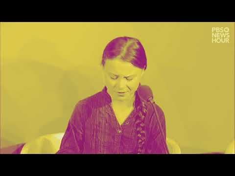 YouTube thumbnail for Greta Thunberg sings Swedish Death Metal