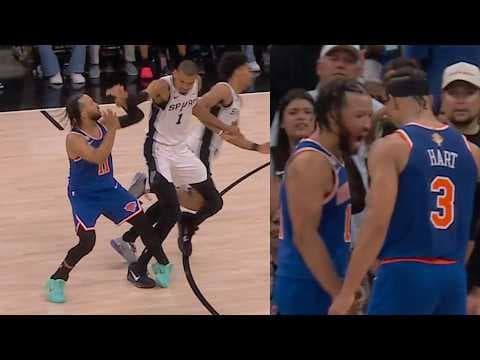YouTube thumbnail for Should Wemby get Flagrant Foul for closeout on Brunson in game 5?