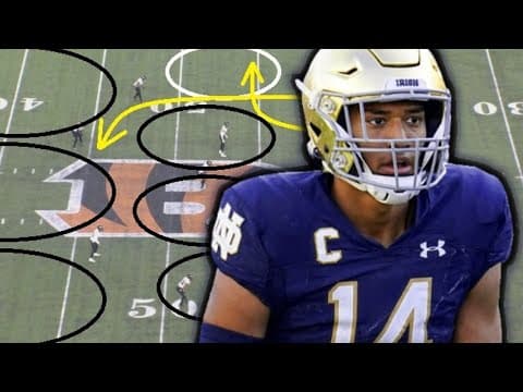 YouTube thumbnail for Film Study: Kyle Hamilton has been borderline ELITE for the Baltimore Ravens