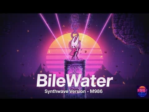 YouTube thumbnail for Hollow Knight Silksong – Bile Water | Synthwave Remix (M986)