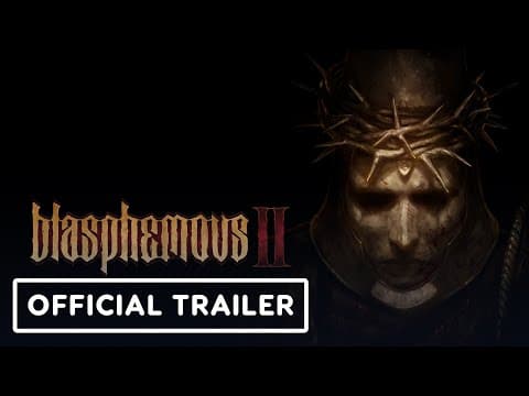 YouTube thumbnail for Blasphemous 2 - Official Release Date Trailer | Summer of Gaming 2023