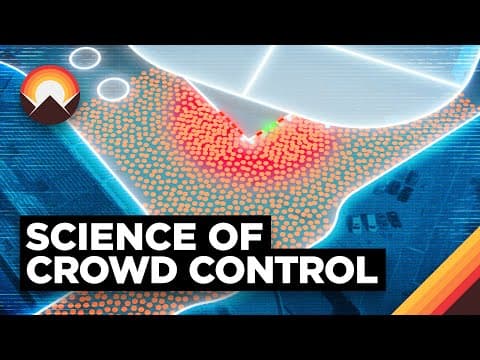 YouTube thumbnail for Wendover Productions mentions Cincinnati's infamous The Who concert as apart of Crowd Control video