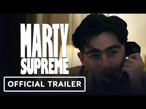 YouTube thumbnail for [TRAILER] "Marty Supreme" di Josh Safdie (2025)