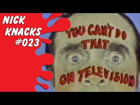 YouTube thumbnail for Pop Arena -You Can't Do That On Television - Nick Knacks Episode #023 [1:31:25]