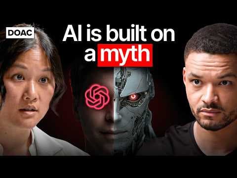 YouTube thumbnail for AI Whistleblower: We Are Being Gaslit By AI Companies, They’re Hiding The Truth! - Karen Hao