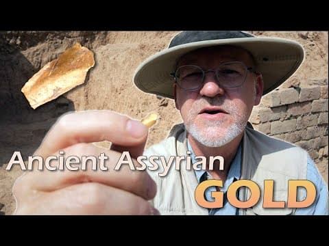 YouTube thumbnail for Ancient Assyrian Gold (only a little)