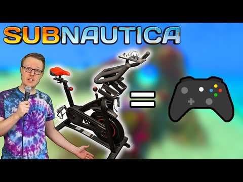 YouTube thumbnail for [Video] Can You Speedrun Subnautica on a Bike?