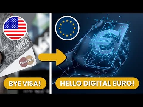 YouTube thumbnail for Goodbye Visa & Mastercard? The Digital Euro Explained