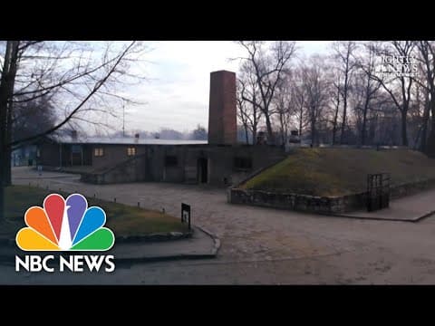 YouTube thumbnail for Auschwitz Survivors Return To Death Camp 75 Years Later‌