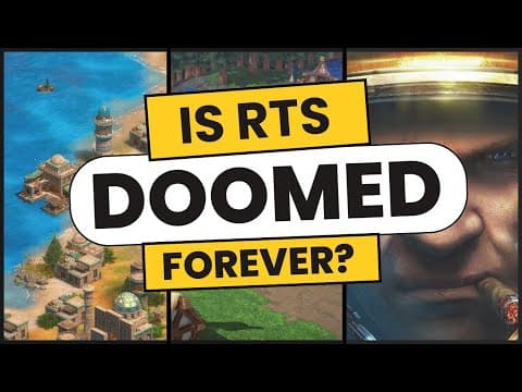 YouTube thumbnail for Why New RTS Games Fail. But There's Hope Yet?