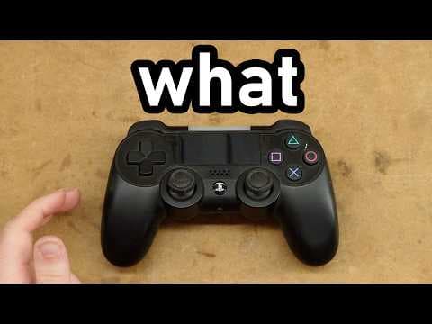 YouTube thumbnail for "I Found A Prototype PS4 Controller"