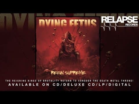 YouTube thumbnail for Dying Fetus - In The Trenches [Brutal death metal, 2012, United States]