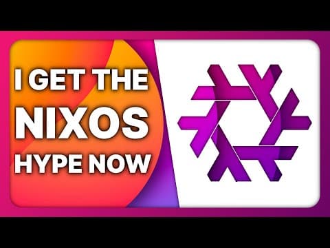 YouTube thumbnail for The Linux Experiment - NIX OS: the best package manager on the most solid Linux distribution
