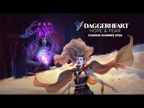 YouTube thumbnail for Announcing Daggerheart: Hope & Fear!  Daggerheart expansion!