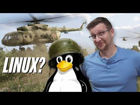YouTube thumbnail for I Swapped to Linux to Play Milsim Games (And You Should Too)