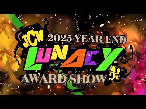 YouTube thumbnail for Juggalo Championship Wrestling (JCW) Lunacy 2025 Years End Award Show