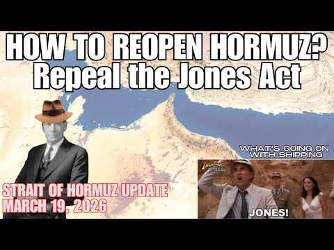 YouTube thumbnail for What is happening on board ships in the Persian Gulf? | Update on Strait | Trump Admin Acts