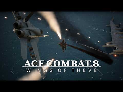 YouTube thumbnail for ACE COMBAT 8: WINGS OF THEVE | Walkthrough Trailer