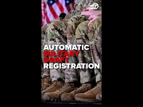 YouTube thumbnail for If your country's government enforces an automatic draft register, what would be people's reaction?