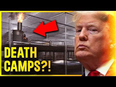 YouTube thumbnail for INCINERATORS Being Built At Trump’s CONCENTRATION CAMPS