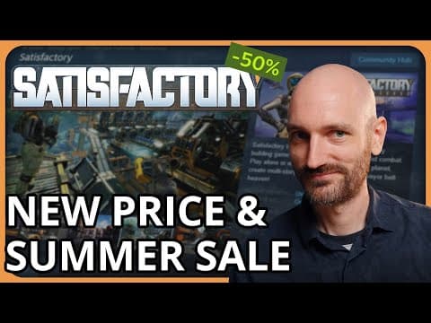 YouTube thumbnail for Price will increase by $10 for v1.0 after the Steam Summer Sale