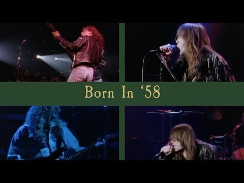 YouTube thumbnail for Bruce Dickinson - Born in '58