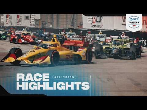 YouTube thumbnail for Race Highlights | 2026 INDYCAR at Arlington