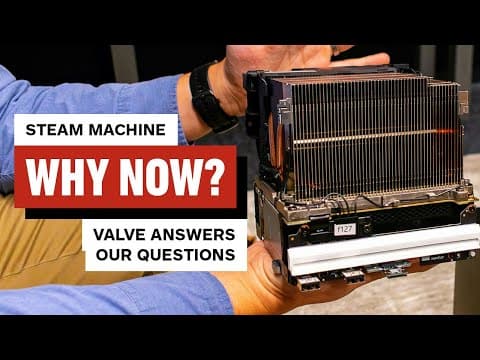 YouTube thumbnail for Valve says they want SteamOS to be installable on any PC
