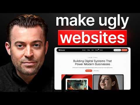 YouTube thumbnail for Ubehagelige sandheder om webdesigr