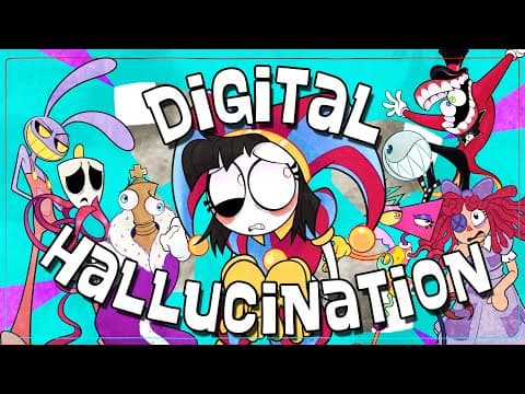 YouTube thumbnail for "Digital Hallucination" ft. Lizzie Freeman and more (LYRIC VIDEO) [OR3O]