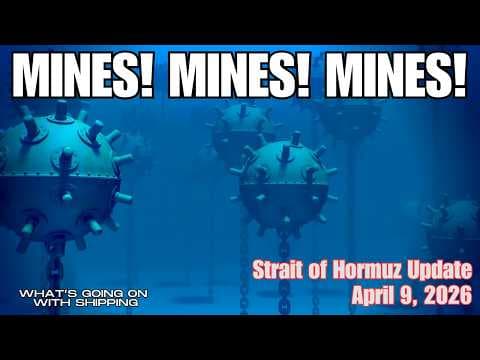 YouTube thumbnail for Iran Mines Strait of Hormuz, Forces Ships Through the 'Tehran Toll Booth' in Its Waters